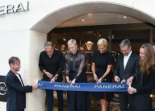 Princess Charlene of Monaco attends Panerai boutique opening
