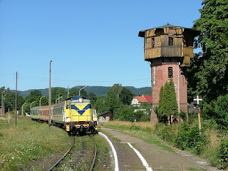 Rückers - Wasserturm - Szczytna kolejowa wieża ciśnień.
