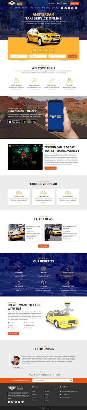 Responsive HTML5 Template 