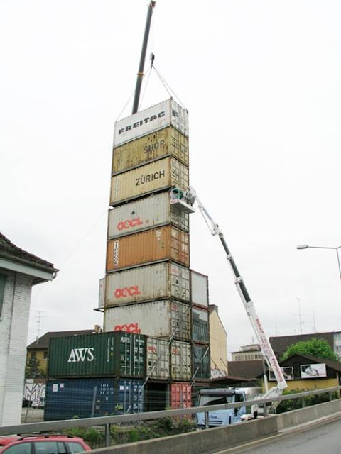 The Container Shop in Zurich, Switzerland