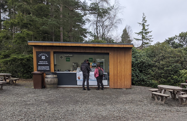 Coffee Kiosk at Crozier Car Park Cragside