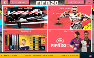  A new android soccer game that is cool and has good graphics New Mod DLS Mod FIFA 20 Download