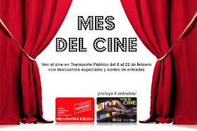 En febrero, disfruta del mejor cine con la Tarjeta de Transporte Público