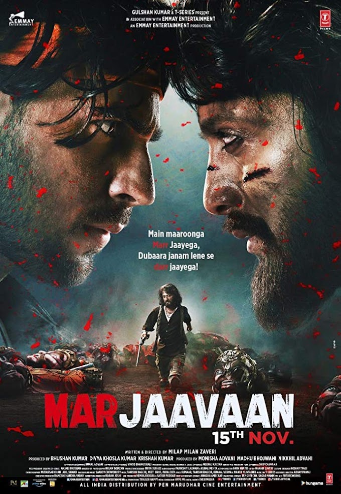 Marjaavaan (2019) Hindi Movie 480p HDRip – [400MB]