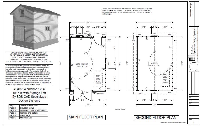 if you are planning on building a garden or storage