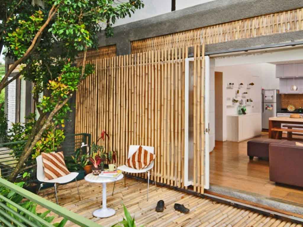 Desain Rumah Bambu  Modern Dan Minimalis Khas Pulau Jawa