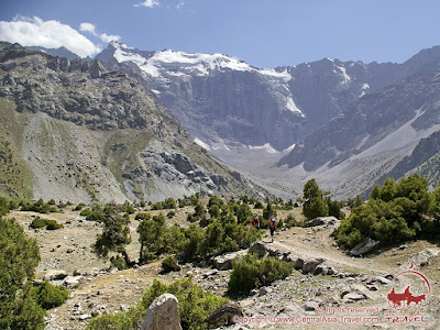 Trekking to the heart of the Pamir Fann Mountains