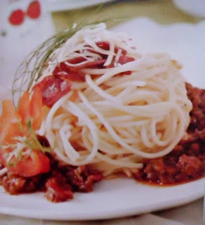 Gambar Resep Spageti Daging Cincang 