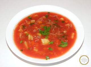 Supa de rosii taraneasca retete culinare,