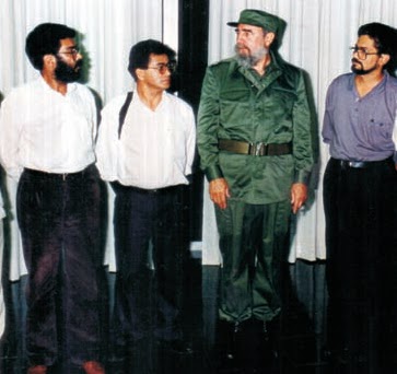 Resultado de imagen para fidel castro juan manuel santos