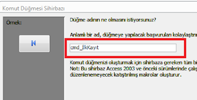 Access Form Tasarımı