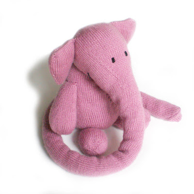 pink elephant or hugglephant by morrgan