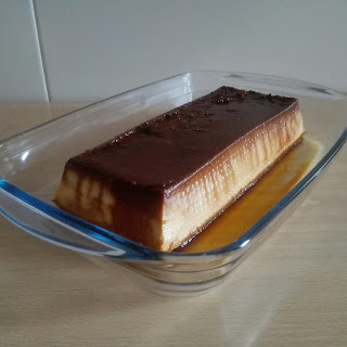 receta postre flan galletas caramelo liquido horno baño maria