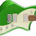 Fender 6 String Solid-Body Electric Guitar, Right, Cosmic Jade (147353376)