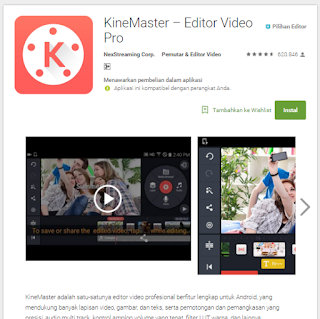 Membuat intro youtube dengan kinemaster