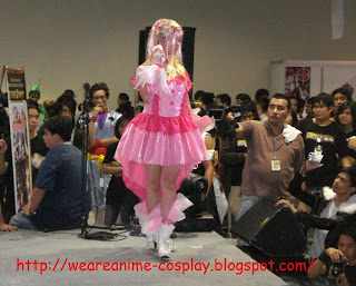 Otaku Taiiki pink lolita costume