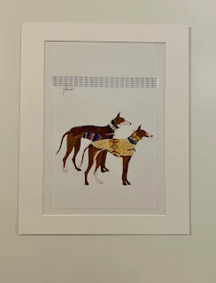 Modeentwürfe für Hunde, A3 Format