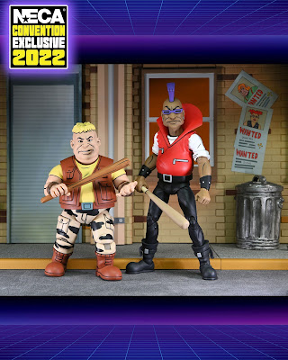 San Diego Comic-Con 2022 Exclusive Teenage Mutant Ninja Turtles Cartoon Pre-Mutation 7” Action Figure 4 Pack by NECA