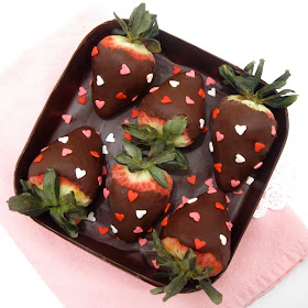 Chocolate Box filled with Chocolate Strawberries by Lindsay Ann Bakes