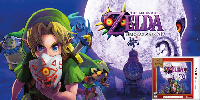 THE LEGEND OF ZELDA MAJORAS MASK NINTENDO 3DS