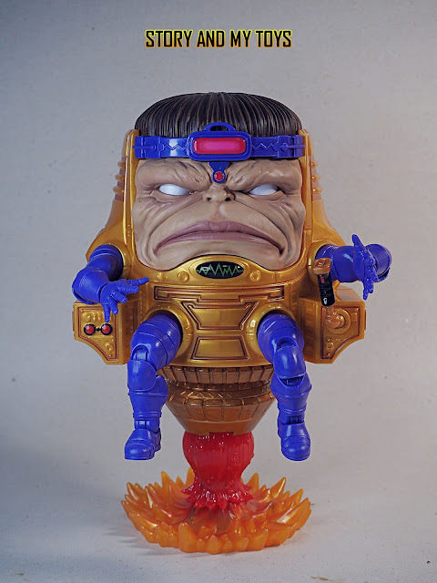 Marvel Legends 2021: M.O.D.O.K. details front angry