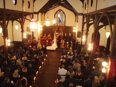 Fabulous Candlelight Wedding for Courtney and Denny at All Saints Chapel