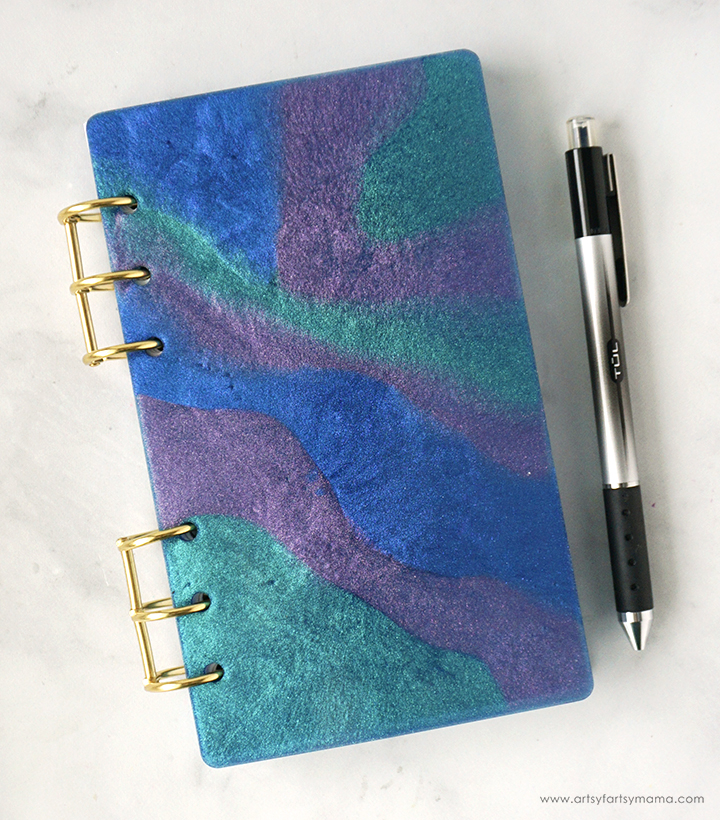 Marbled Resin Journal