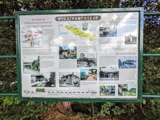 The story of Wheathampstead Station