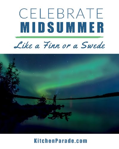 A collection of recipes for Midsummer celebrations ♥ KitchenParade.com.