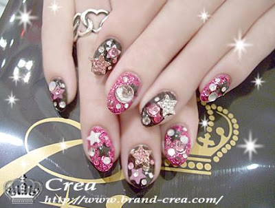 Japanese Fashion Store Toronto on Young Chic And Social  Gyaru Nails Spam Japanese Nail Art Photos