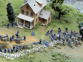 model railroad Civil War battle at Northlandz