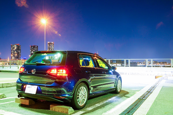 Golf7 ライセンスプレート ライト