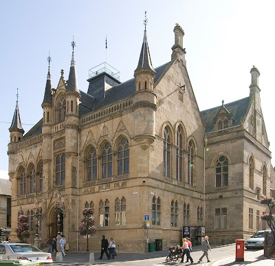 victorian house. The Victorian Gothic elements