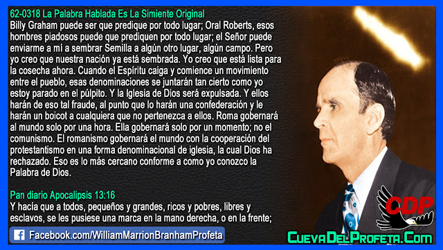 Y la Iglesia de Dios será expulsada - William Branham en Español