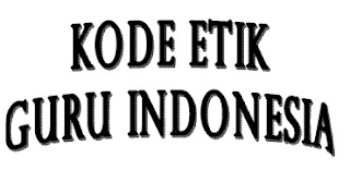 Kode Etik Guru Indonesia