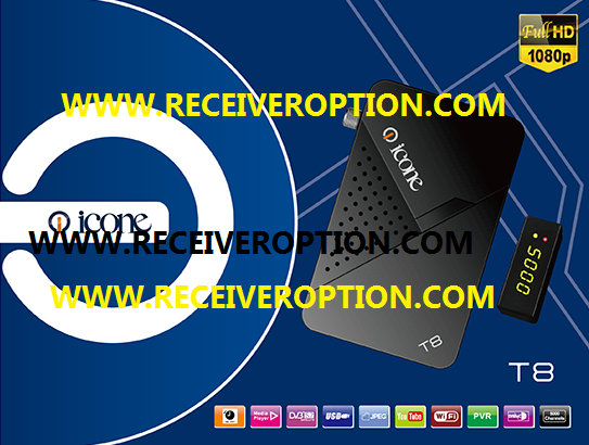 ICONE T8 HD RECEIVER POWERVU KEY NEW SOFTWARE