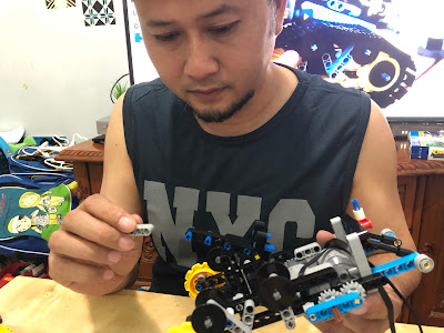 Cara pasang Lego Technica