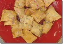 Ravioli dolci fritti