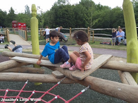 Dinosaur Island playground at Southwater Country Park