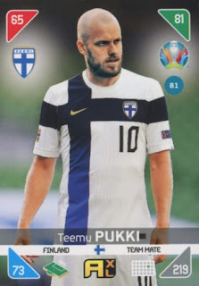 Panini Adrenalyn XL UEFA Euro 2020 Kick Off Finland Set