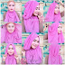 Kumpulan Tutorial Hijab Pesta Simple Segi Empat Modern Terbaru 2016