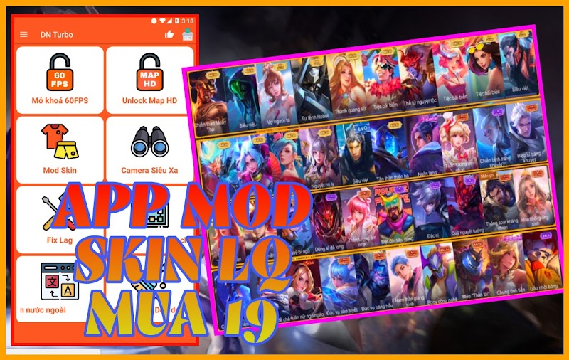 MOD SKIN LIÊN QUÂN MÙA 19 SAU CẬP NHẬT - APP DN TUBO MOD SKIN FULL HIỆU ỨNG + KHÔNG LỖI | PTN AOV