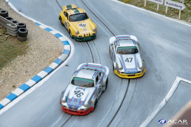 Custom Made Slotcar - 24 Le Mans 1973 - Porsche 911 Carrera RSR