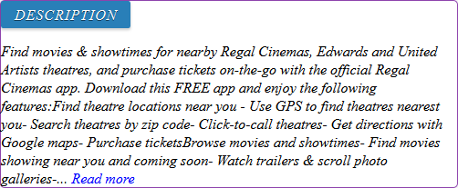 regal cinemas application