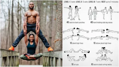 Choose your Partner Workouts To Build The Perfect Body Together