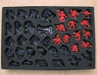 battle foam space hulk model tray top