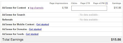 adsense report proof