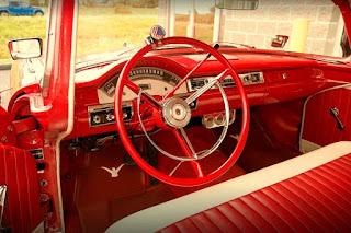 1957 Ford Fairlane Coupe Steering Wheel & Interior