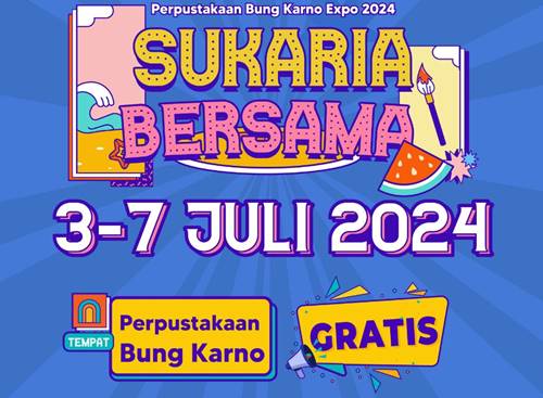 Masuk Usia Dua Dekade, Perpustakaan Bung Karno Gelar Expo 2024