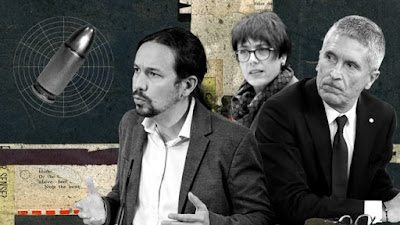  Alguien tiene que aclarar las amenazas de muerte a Iglesias, Marlaska y María Gámez